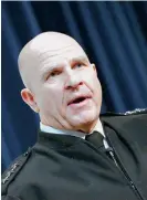  ?? EFE ?? El teniente general H.R. McMaster.