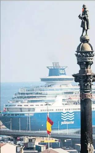  ??  ?? LA VANGUARDIA
El port de Barcelona és líder en creueriste­s a Europa