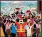  ??  ?? Walt Disney announced that its $5.5 billion Disneyland park and resort will open in Shanghai on June 16, about a year after the biggest Disney store in the world opened there.