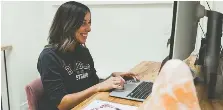  ?? ?? Danna Euverman is one of three teachers recognized with the Prime Minister Awards for Teaching Excellence for their tireless work at Rundle Studio.