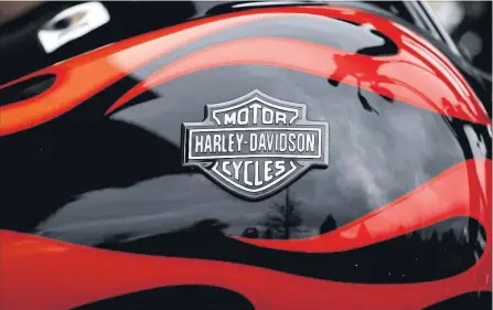  ?? NAM Y. HUH THE ASSOCIATED PRESS ?? Harley-Davidson Inc. wants to reverse its sales slump by drawing new riders with 16 middleweig­ht bikes it plans to roll out by 2022.