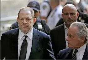  ?? AP FILE PHOTO BY SETH WENIG ?? In this June 5 file Photo Harvey Weinstein arrives to court in New York.