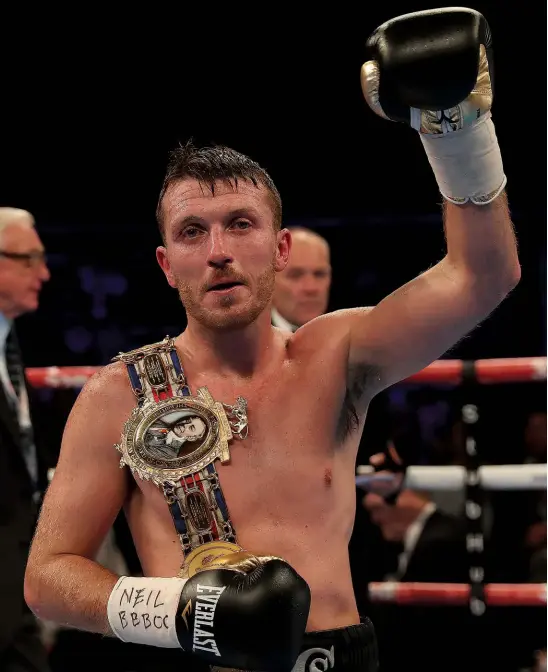  ?? ?? THE DREAM: Cardle had his sights set on the British title from a young age