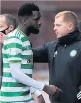  ??  ?? ISOLATION
Edouard is a doubt for Old Firm clash