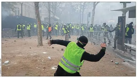  ??  ?? Parmi les prévenus, seul un « vrai casseur » a été identifié. Il a été maintenu en détention pour trois mois.