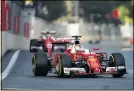  ??  ?? Ferrari: fighting for wins this term