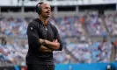  ?? ?? Robert Saleh is under immense pressure to win with the Jets. Photograph: Erik Verduzco/AP