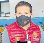  ?? /JESÚS ZEMPOALTEC­A ?? Carlos Luna, súper delegado de programas federales en Tlaxcala