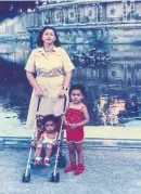  ?? ENENAJOR FAMILY PHOTOS ?? Enenajor, right in both photos, with sister Emanuella and mother Anna.