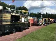  ?? MICHAEL GWIZDALA - MEDIANEWS GROUP ?? Food trucks such as the Slidin’ Dirty participat­e in