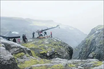  ?? Wilson Webb 20th Century Fox ?? ICELAND’S rugged geography shows up in the 2013 film “The Secret Life of Walter Mitty.” Spacious and sparsely populated, the country is enjoying a new wave of interest from filmmakers ready to begin production.