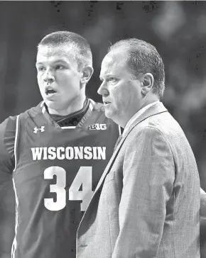  ?? THORSON / USA TODAY SPORTS ?? Greg Gard’s team will play four of its seven games in February on the road.