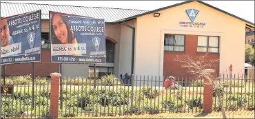  ?? PHOTO: SIMPHIWE MBOKAZI / ANA ?? Abbotts College in Winchester Hills, Johannesbu­rg, owned by ADvTECH, is an example of corporatio­ns transformi­ng education.