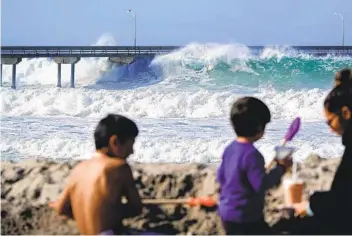  ?? K.C. ALFRED U-T ?? A city report from 2019 says that the Ocean Beach Pier is in need of major repairs. The repairs could cost between $30 million and $50 million and building a new pier could cost $60 million.