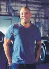  ?? PHOTO: JAKE MICHAELS/THE NEW YORK TIMES ?? Vin Diesel has backed projects like The Hitman and films from the Fast and Furious franchise