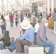  ?? ARCHIVO EL HERALDO DE CHIHUAHUA ?? Adultos mayores, en el grupo con factor de riesgo