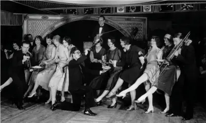  ?? Photograph: Hulton Archive/Getty Images ?? ‘Despite the name, the roaring 20s were not all that great for most of the population.’ Charleston dance contest at the Parody Club, 1926