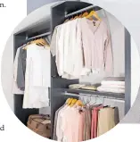  ??  ?? Profession­al storage companies such as The Wardrobe Company can help you get the most out of your available space.