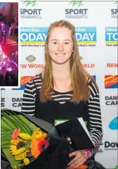  ??  ?? Rachel Cannon — Tararua Junior Sportswoma­n of the year.