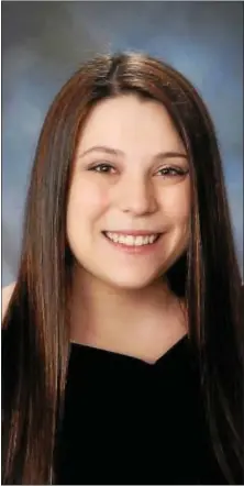  ??  ?? Salutatori­an Emily Rockenbach