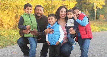  ??  ?? Leo Abraham, 42, is survived by his wife and four young children. He had been a teacher since 2000 and began at St. John Bosco in 2002.