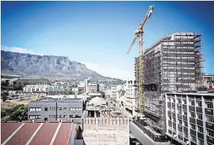  ?? SHARNE BLOEM/WOLF + WOLF ARCHITECTS ?? The first hemp skyscraper, called 84 Harrington, is being built in Cape Town, South Africa.