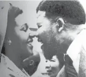  ?? Picture: ALF KUMALO ?? DISCREET: Nelson Mandela and Winnie Madikizela. Mandela used to meet his future wife with Bam