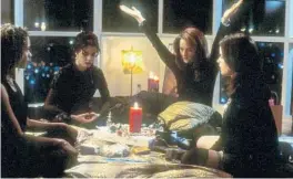  ?? GETTY ?? Rachel True, Fairuza Balk, Robin Tunney and Neve Campbell cast a spell in the 1996 film “The Craft.”