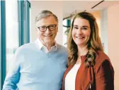  ?? ELAINE THOMPSON/AP 2019 ?? Bill and Melinda Gates in Kirkland, Wash. As the world’s top private philanthro­pic donor, the Gates Foundation will give away $8.3 billion this year.