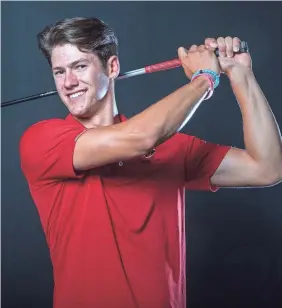  ?? ZOE MEYERS/DESERT SUN (PALM SPRINGS,CALIF.) ?? Charlie Reiter, who made the cut in the Emirates Australian Open, received a CareerBuil­der Challenge exemption.