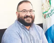  ??  ?? Javier Duarte interpuso un amparo para saber si la PGR ya había pedido la adhesión del delito de desaparici­ón al acuerdo de extradició­n.