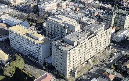  ?? PHOTO: STEPHEN JAQUIERY ?? Dunedin Hospital.