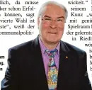  ?? Foto: M. Bach mann ?? SPD Kreisrat Hans Jürgen Weigl feiert am heutigen Freitag,
20. April, seinen
75. Geburtstag.