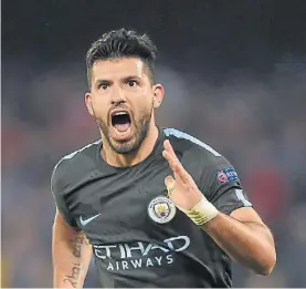  ?? AFP ?? ¿Llegará?. Agüero perdió lugar en el Manchester City de Guardiola.