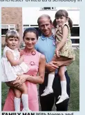  ?? ?? FAMILY MAN With Norma and kids in 60s, and couple in 2018