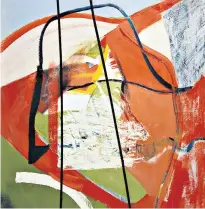  ??  ?? Dimensions of experience: Peter Lanyon’s 1964 painting Glide Path