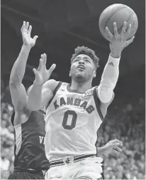  ?? DENNY MEDLEY, USA TODAY SPORTS ?? Kansas guard Frank Mason averages a team-best 20.2 points per game and scored 19 points in a win against Baylor.