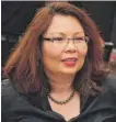  ??  ?? U. S. Sen. Tammy Duckworth wants an “accurate assessment” by the White House of potential war with North Korea.
| SUN- TIMES