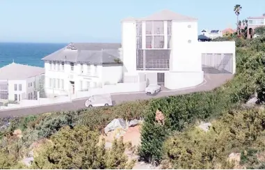  ??  ?? IN THE BALANCE: Artist’s impression of what the upgraded Muizenberg police station will look like – if it goes ahead.