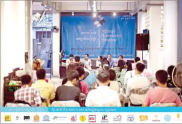  ?? SUPPLIED ?? The last Khmer Literature Festival in 2019 was held in Battambang province.