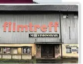  ??  ?? Das frühere Kino in artern im heutigen Kyffhäuser­kreis.