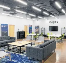  ?? CONTRIBUTE­D ?? IGNITE Atlantic has taken up residence at a new home on East River Road in New Glasgow.