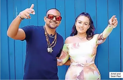  ?? ?? Amel and Sean Paul