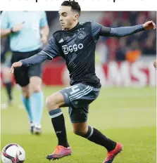  ?? ANSA ?? Abdelhak Nouri, 22 anni, in un match di Europa League