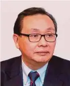  ??  ?? Datuk Dr Christophe­r Lee