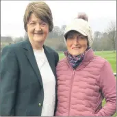  ?? ?? Lady captain, Kathleen Cronin, with Kay O’Keeffe.