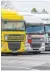  ?? FOTO: DPA ?? Die Polizei rät Lkw-Fahrern, frühzeitig Parkplätze vor der österreich­ischen Grenze anzusteuer­n.