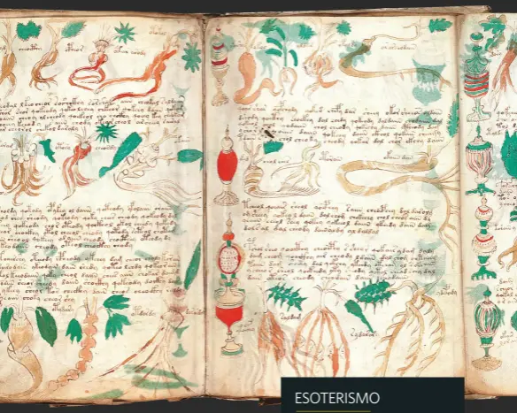  ??  ?? PAGINA della sezione farmacolog­ica del manoscritt­o Voynich.