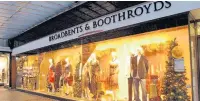  ??  ?? The forerunner to Beales – Broadbents & Boothroyds