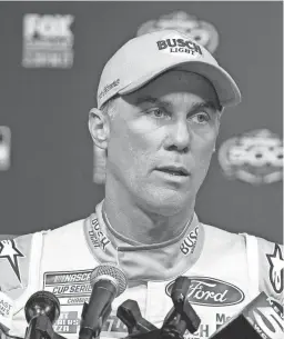  ?? JOHN RAOUX/AP ?? NASCAR heads into its second playoff race investigat­ing a spate of car fires that has at least one championsh­ip contender fuming. Kevin Harvick lashed out at NASCAR and the new Next Gen car after it inexplicab­ly caught fire in the playoff opener at Darlington Raceway.